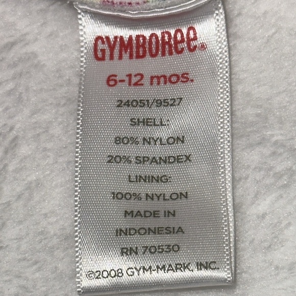 Gymboree Nylon/Spandex Ladybugs One Piece Infant Girls Swimsuit 6-12 Months - Picture 5 of 7